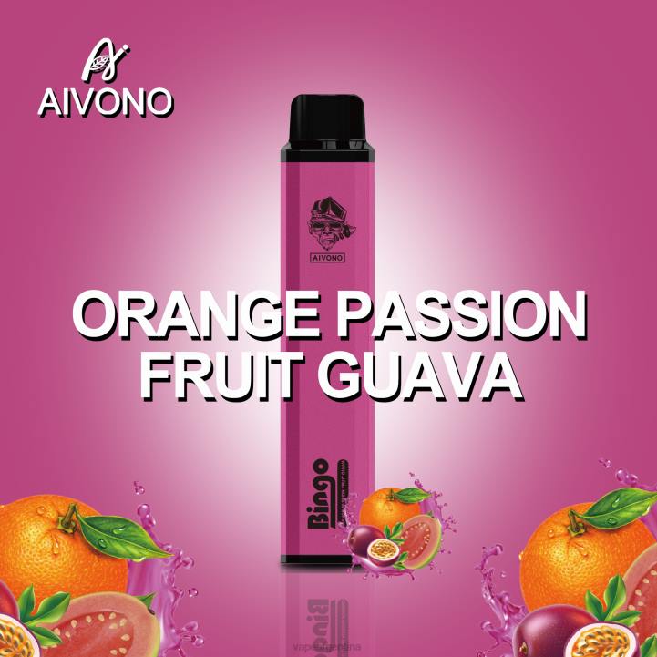 Aivono AIM BINGO 4000 guayaba naranja y maracuyá L084132 - Vape Descartable