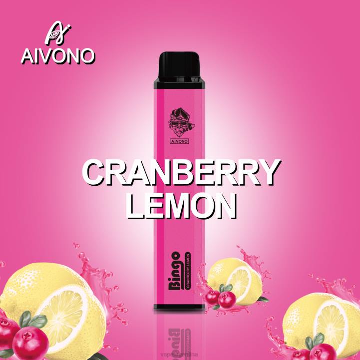 Aivono AIM BINGO 4000 limón arándano L084140 - Vape Desechable Argentina