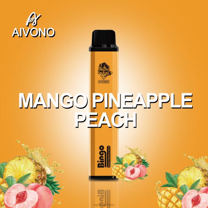 Aivono AIM BINGO 4000 mango piña durazno L084136 - Vape Argentina