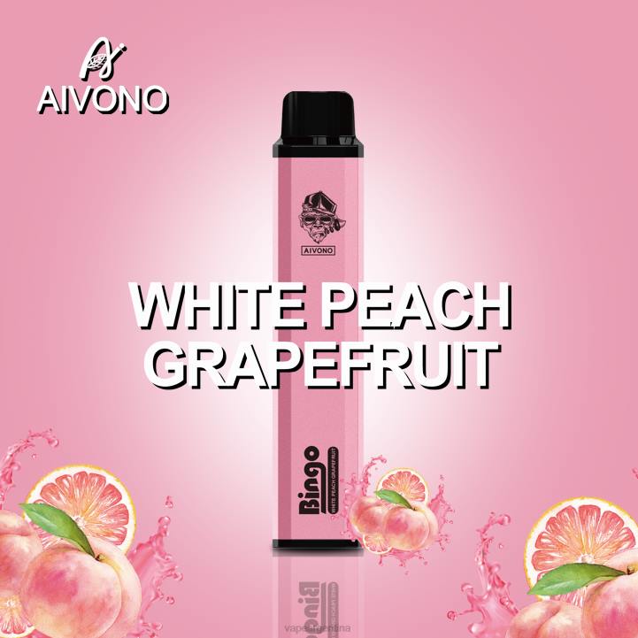 Aivono AIM BINGO 4000 pomelo melocotón blanco L084134 - Vape Pen 48