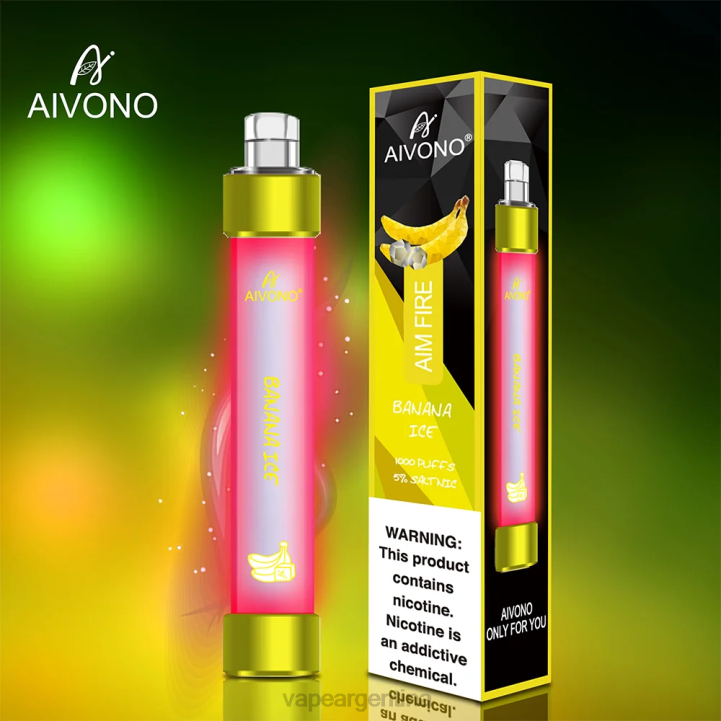 Aivono AIM FIRE 1000 hielo de plátano L084324 - Vape Pen 86