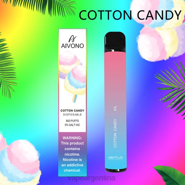 Aivono AIM PLUS 800 algodon de azucar L084178 - Vape Recargable