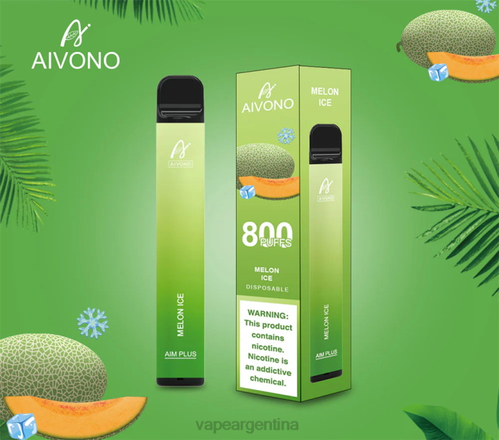 Aivono AIM PLUS 800 hielo de melón L084187 - Vape Descartable
