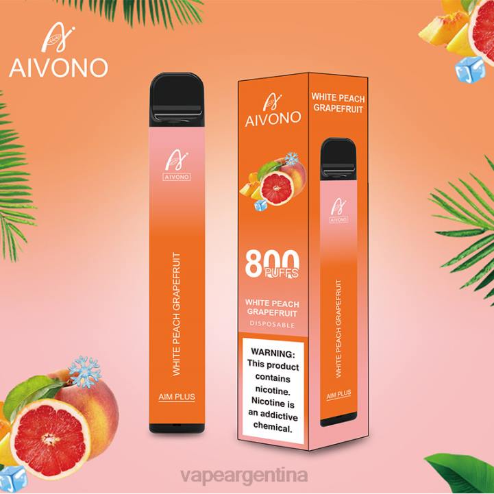 Aivono AIM PLUS 800 pomelo melocotón blanco L084199 - Vape Pen 61