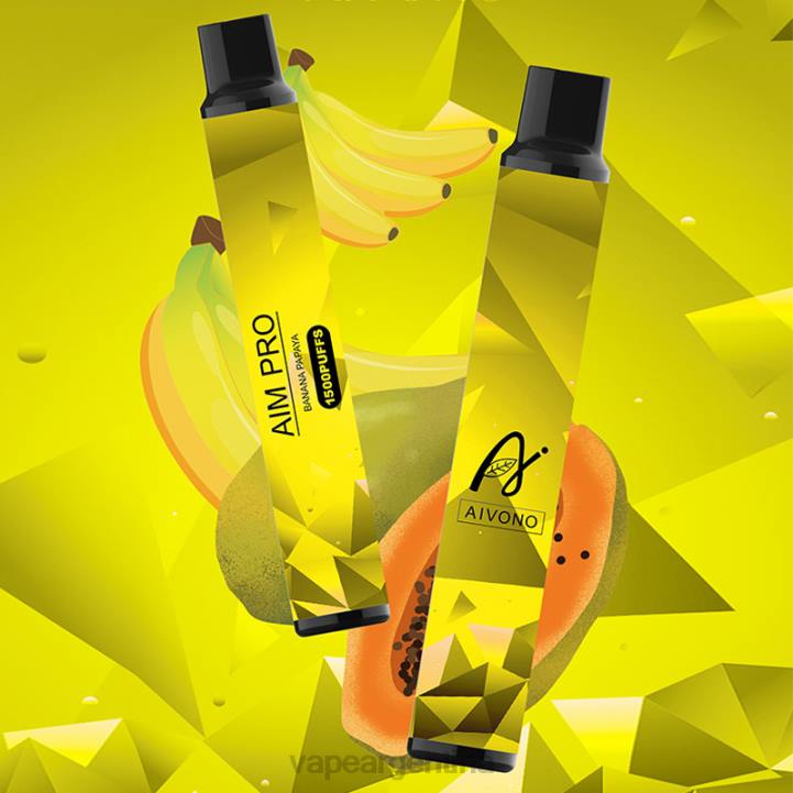 Aivono AIM PRO 1500 plátano papaya L084169 - Vape Pen 55