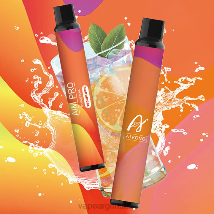 Aivono AIM PRO 1500 refresco de naranja L084165 - Vape Desechable Argentina