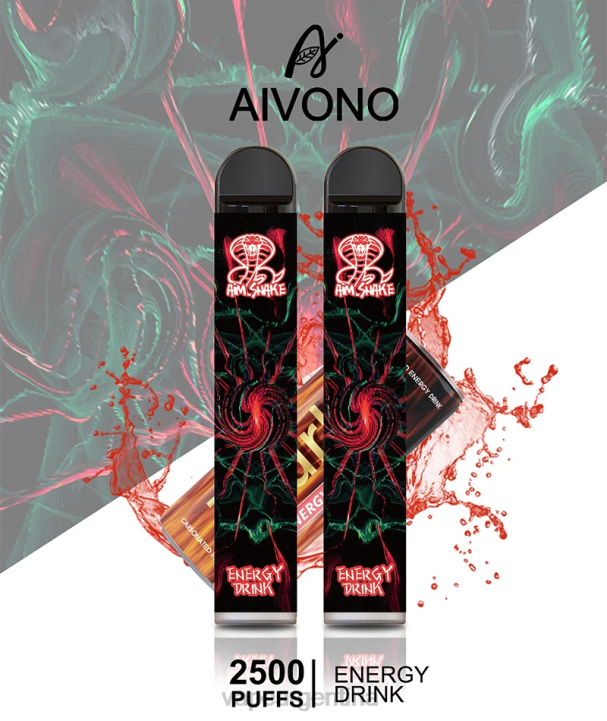 Aivono AIM SNAKE 2500 bebida energética L084305 - Vape Desechable Argentina