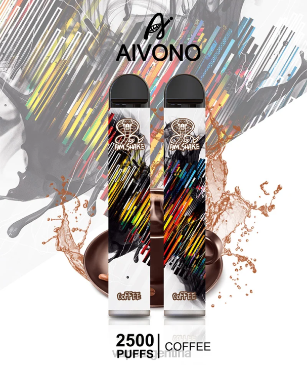 Aivono AIM SNAKE 2500 café L084300 - Vape Desechable Argentina