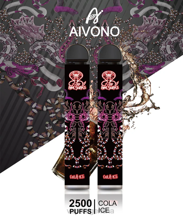 Aivono AIM SNAKE 2500 hielo de cola L084301 - Vape Argentina