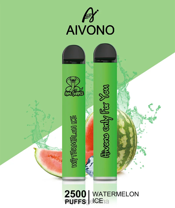 Aivono AIM SNAKE 2500 hielo de sandia L084321 - Vape Argentina