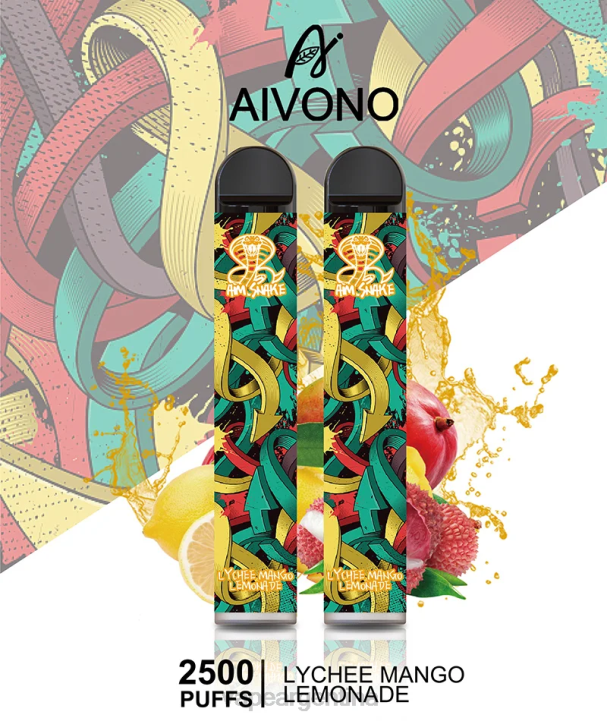 Aivono AIM SNAKE 2500 limonada de lichi y mango L084308 - Vape Recargable