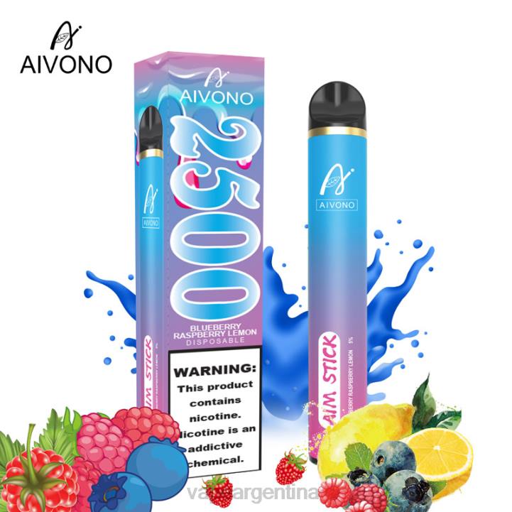 Aivono AIM STICK 2500 arándano frambuesa limón L084154 - Vape Pen 52