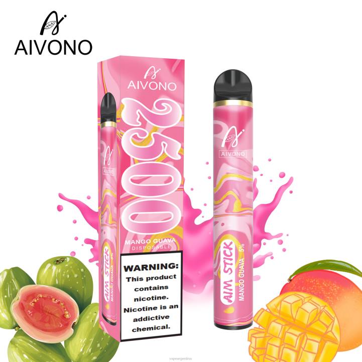 Aivono AIM STICK 2500 mango guayaba L084146 - Vape Argentina