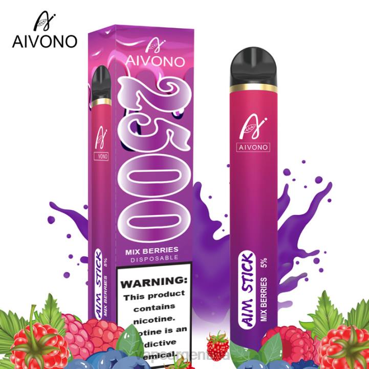 Aivono AIM STICK 2500 mezclar bayas L084158 - Vape Recargable